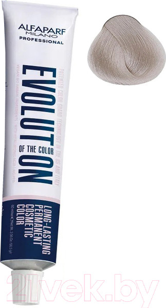 Изображение товара Крем-краска для волос Alfaparf Milano EOC Cube тон 10.21 (60мл)