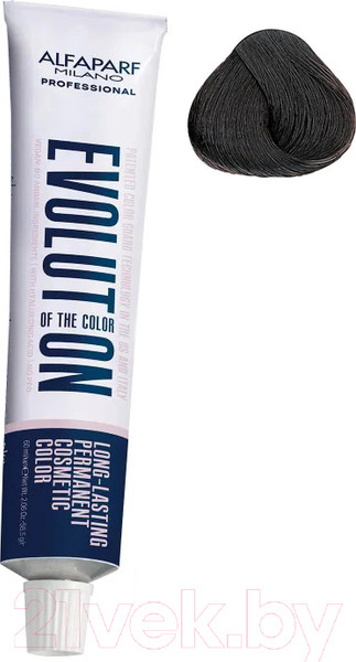 Изображение товара Крем-краска для волос Alfaparf Milano EOC Cube тон 4 (60мл)