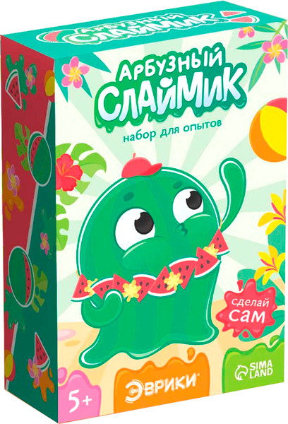 Изображение товара Набор для создания слайма Эврики Арбузный слайм / 9445808