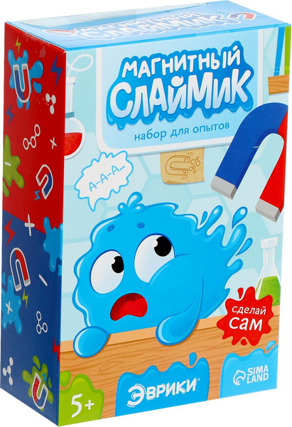 Изображение товара Набор для создания слайма Эврики Магнитный слайм / 9445806