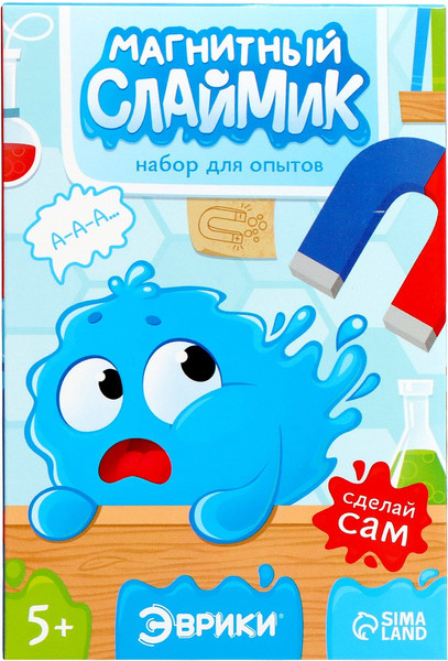 Изображение товара Набор для создания слайма Эврики Магнитный слайм / 9445806