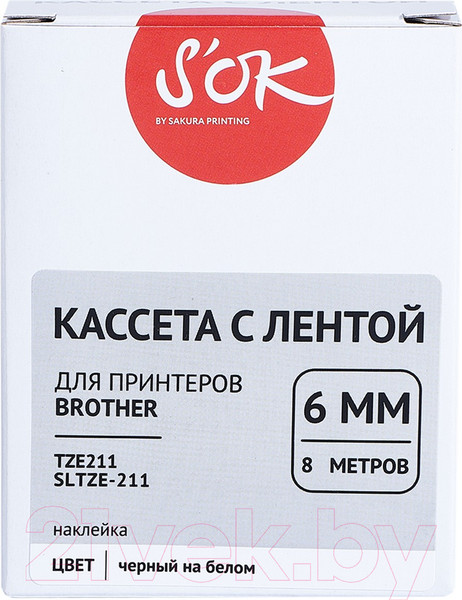 Изображение товара Картридж-лента S'OK SLTZE211
