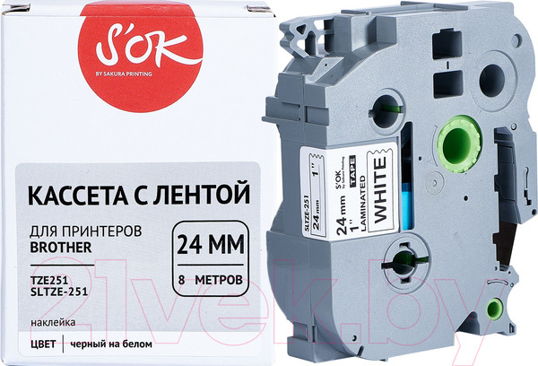 Изображение товара Картридж-лента S'OK SLTZE251