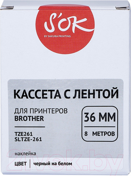 Изображение товара Картридж-лента S'OK SLTZE261