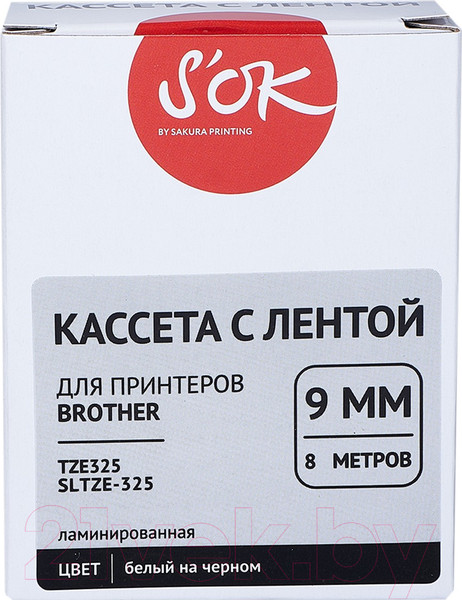 Изображение товара Картридж-лента S'OK SLTZE325