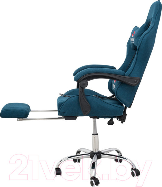 Изображение товара Кресло геймерское Calviano Avanti Ultimato с подножкой (Light Blue Fabric)