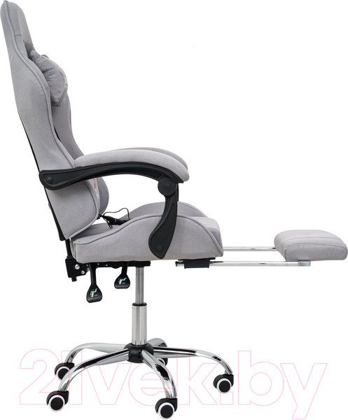 Изображение товара Кресло геймерское Calviano Avanti Ultimato с подножкой (Grey Fabric)
