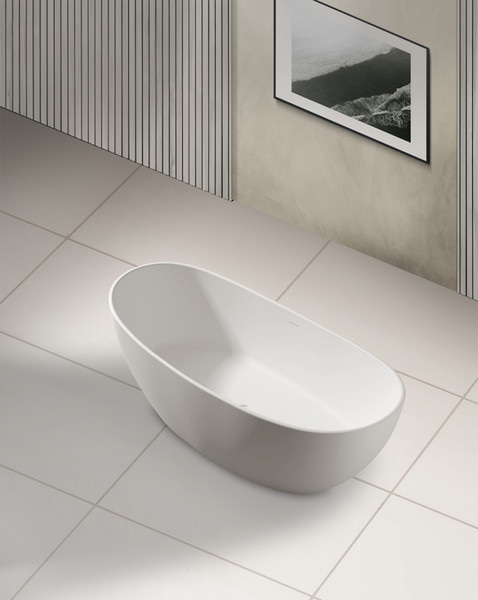 Изображение товара Ванна из искусственного камня Abber Stein AS9615-1.6 (белый матовый)