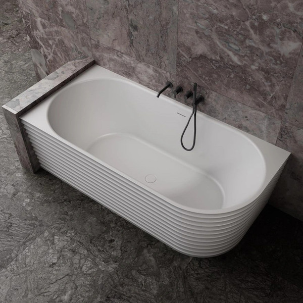 Изображение товара Ванна из искусственного камня Abber Stein AS9651 L (белый матовый)