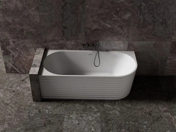 Изображение товара Ванна из искусственного камня Abber Stein AS9651 L (белый матовый)