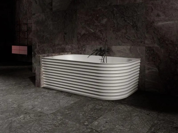 Изображение товара Ванна из искусственного камня Abber Stein AS9651 L (белый матовый)