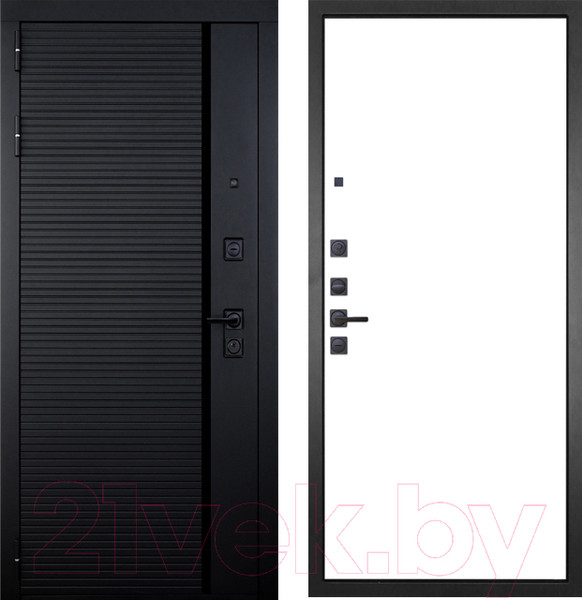 Изображение товара Входная дверь ГРАНИТ Пиано 3 (96x207, левая)