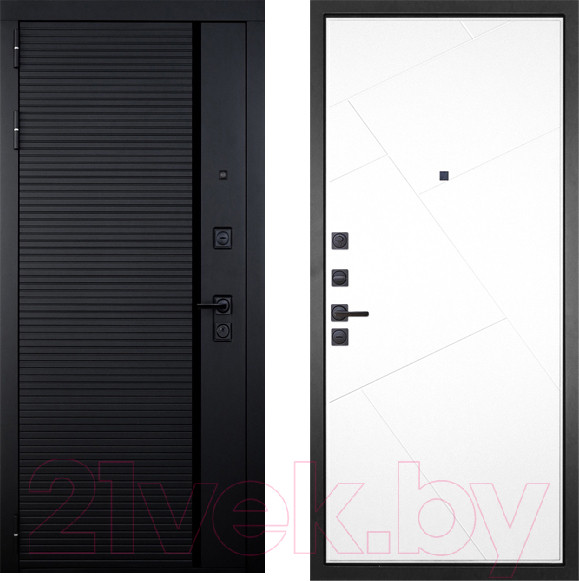 Изображение товара Входная дверь ГРАНИТ Пиано 29 (96x207, левая)