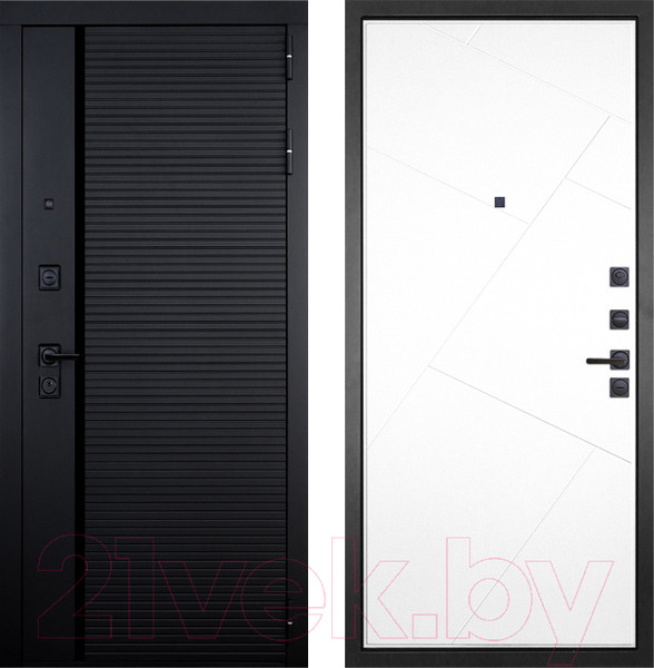 Изображение товара Входная дверь ГРАНИТ Пиано 29 (96x207, правая)