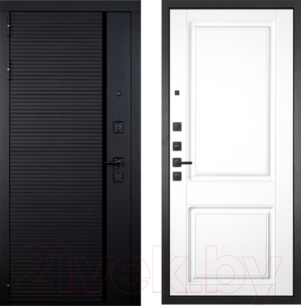 Изображение товара Входная дверь ГРАНИТ Пиано 35 (86x205, левая)