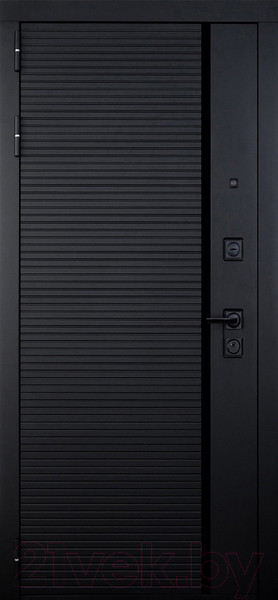 Изображение товара Входная дверь ГРАНИТ Пиано 49 Под покраску (86x205, левая)