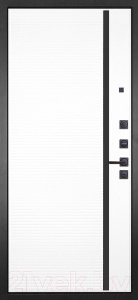 Изображение товара Входная дверь ГРАНИТ Пиано 53 (86x205, правая)