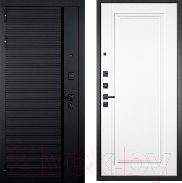 Изображение товара Входная дверь ГРАНИТ Пиано 56 (96x207, левая)