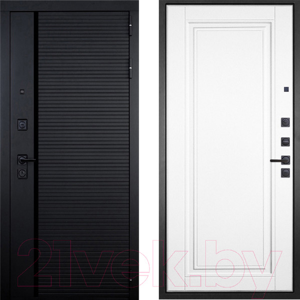 Изображение товара Входная дверь ГРАНИТ Пиано 56 (96x207, правая)