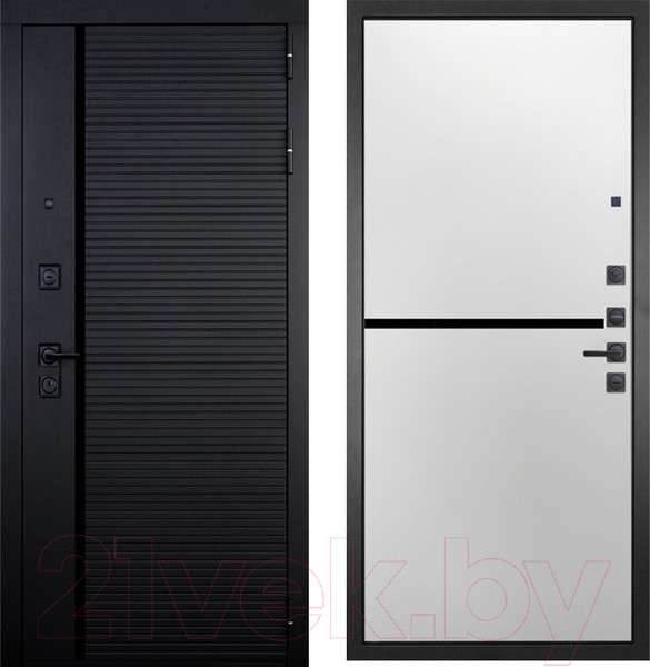 Изображение товара Входная дверь ГРАНИТ Пиано 73 (96x207, правая)