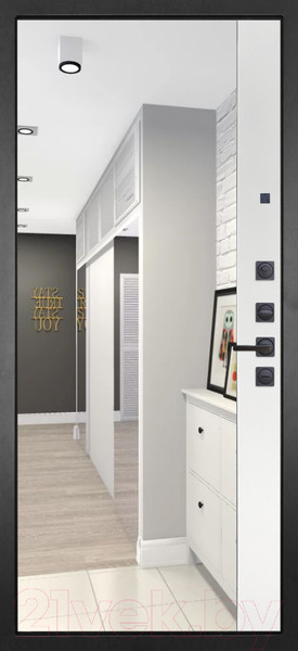 Изображение товара Входная дверь ГРАНИТ Пиано 75 (86x205, правая)