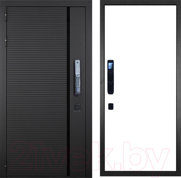 Изображение товара Входная дверь ГРАНИТ Пиано Смарт 3 (96x207, левая)