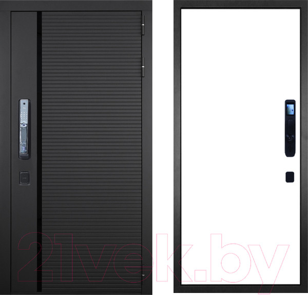 Изображение товара Входная дверь ГРАНИТ Пиано Смарт 3 (86x205, правая)