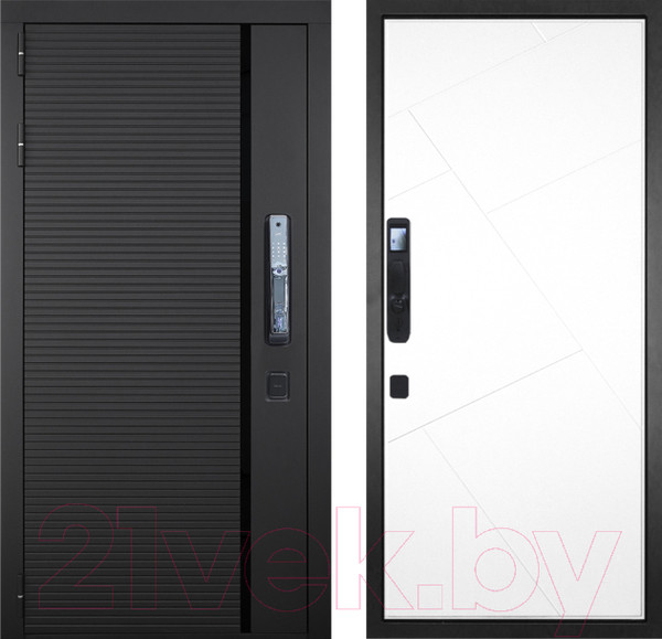 Изображение товара Входная дверь ГРАНИТ Пиано Смарт 29 (96x207, левая)