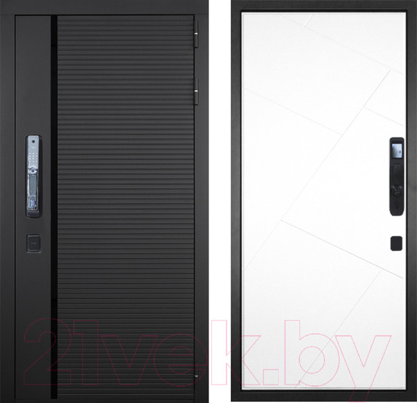 Изображение товара Входная дверь ГРАНИТ Пиано Смарт 29 (96x207, правая)