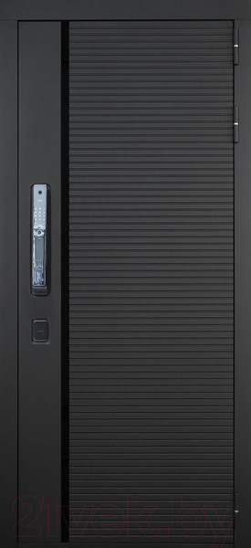 Изображение товара Входная дверь ГРАНИТ Пиано Смарт 53 (86x205, правая)