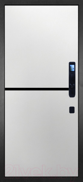 Изображение товара Входная дверь ГРАНИТ Пиано Смарт 73 (96x207, правая)