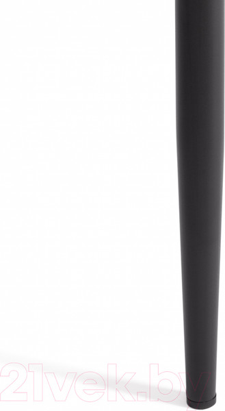 Изображение товара Стул Tetchair Capri металл/вельвет (бежевый/ножки черные)