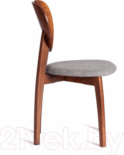 Изображение товара Стул Tetchair Diamante мягкое сиденье (коричневый/серый)