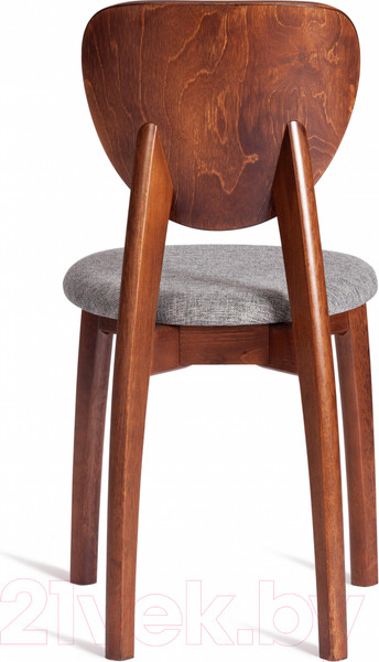 Изображение товара Стул Tetchair Diamante мягкое сиденье (коричневый/серый)