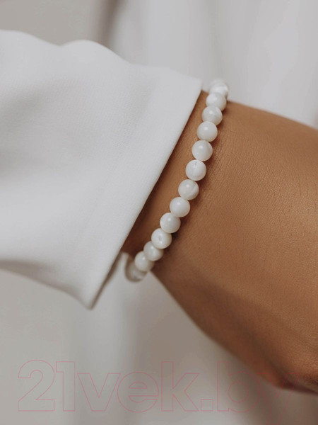 Изображение товара Браслет Wolves Элитный Перламутр 40754 (р.21)