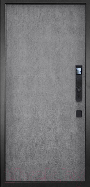 Изображение товара Входная дверь ГРАНИТ Пиано Смарт 77-1 бетон невский (96x207, правая)