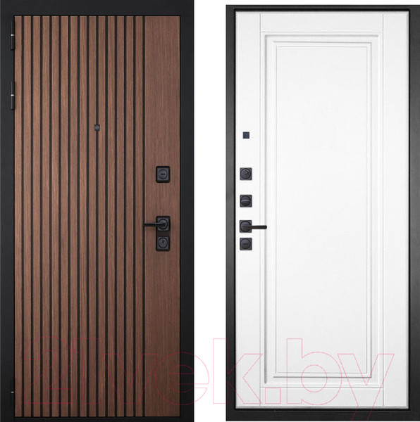 Изображение товара Входная дверь ГРАНИТ Шторм 56 (86x205, левая)