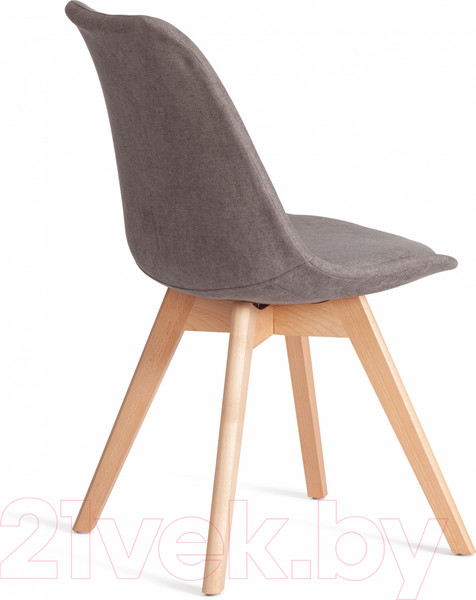 Изображение товара Стул Tetchair Tulip Soft (ткань/дерево, серый)