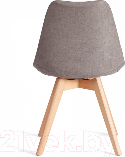 Изображение товара Стул Tetchair Tulip Soft (ткань/дерево, серый)