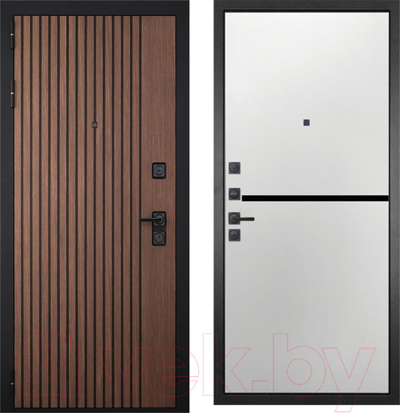 Изображение товара Входная дверь ГРАНИТ Шторм 73 (86x205, левая)