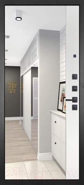 Изображение товара Входная дверь ГРАНИТ Шторм 75 (96x207, правая)