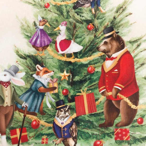 Изображение товара Дорожка на стол Этель Noble Christmas / 7346930 (40x147)