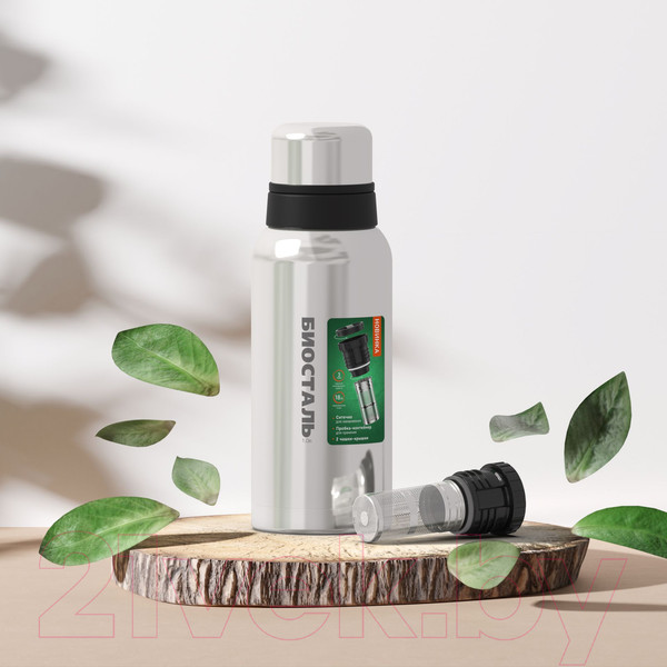 Изображение товара Термос для напитков Биосталь Охота NBR-Z (1л)