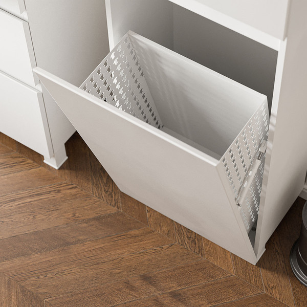 Изображение товара Шкаф для ванной Belux Неаполь П 50 К (1, белый глянцевый)