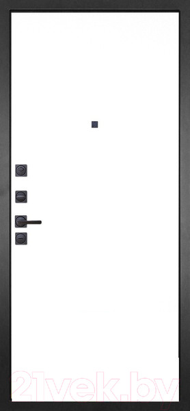 Изображение товара Входная дверь ГРАНИТ Континент 49 Под покраску (96x207, левая)