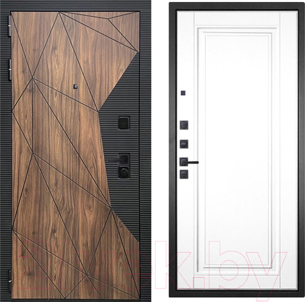Изображение товара Входная дверь ГРАНИТ Континент 56 (96x207, левая)