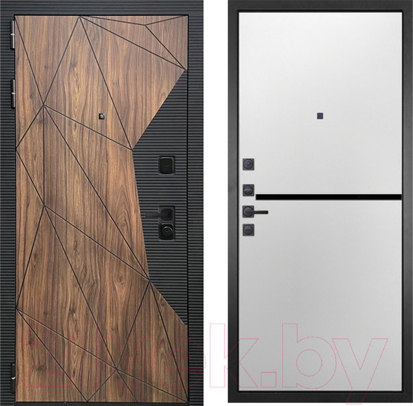 Изображение товара Входная дверь ГРАНИТ Континент 73 (96x207, левая)