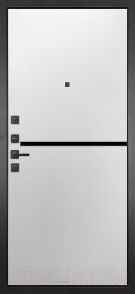 Изображение товара Входная дверь ГРАНИТ Континент 73 (96x207, левая)