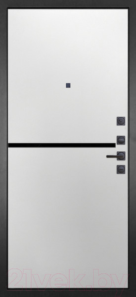 Изображение товара Входная дверь ГРАНИТ Континент 73 (86x205, правая)