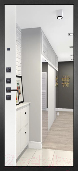 Изображение товара Входная дверь ГРАНИТ Континент 75 (86x205, левая)